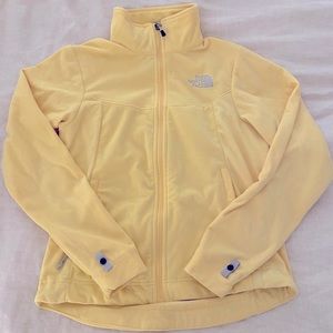The North Face Yellow Fleece Jacket